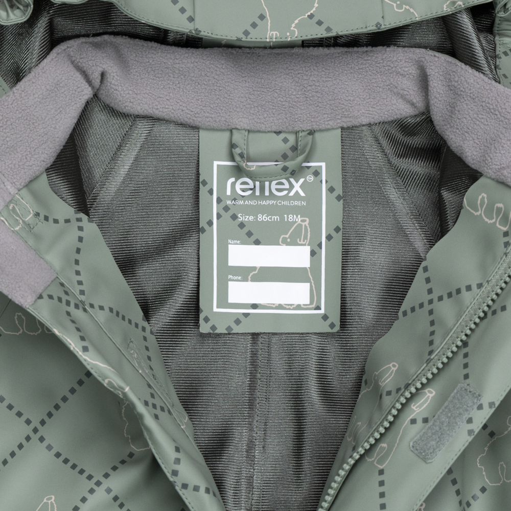 Lindesnes regndress, olivegreen