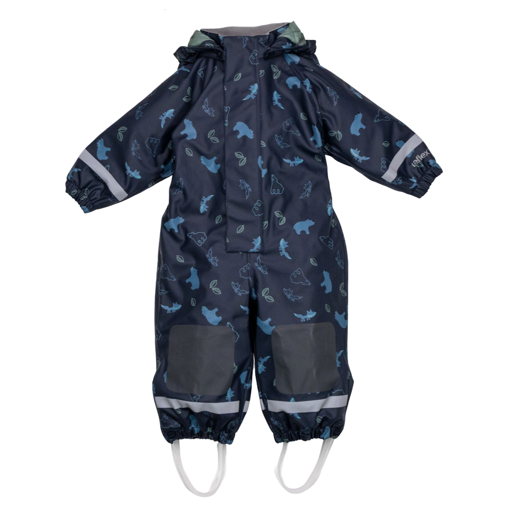 Kongsfjord fôret regndress, midnight