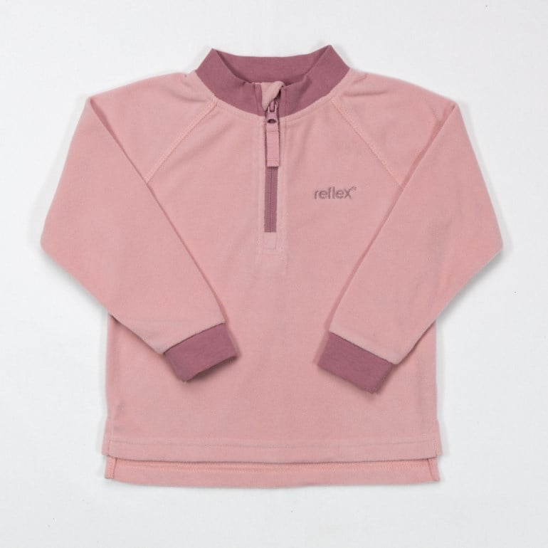 Sirdal halfzip Rosa - 11047847-blush-74-80 cm - 1