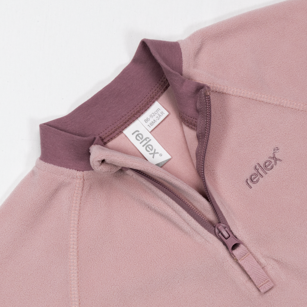 Sirdal halfzip, blush