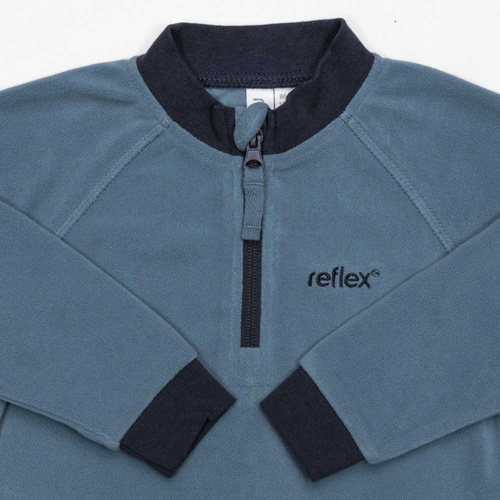 Sirdal halfzip, midblue