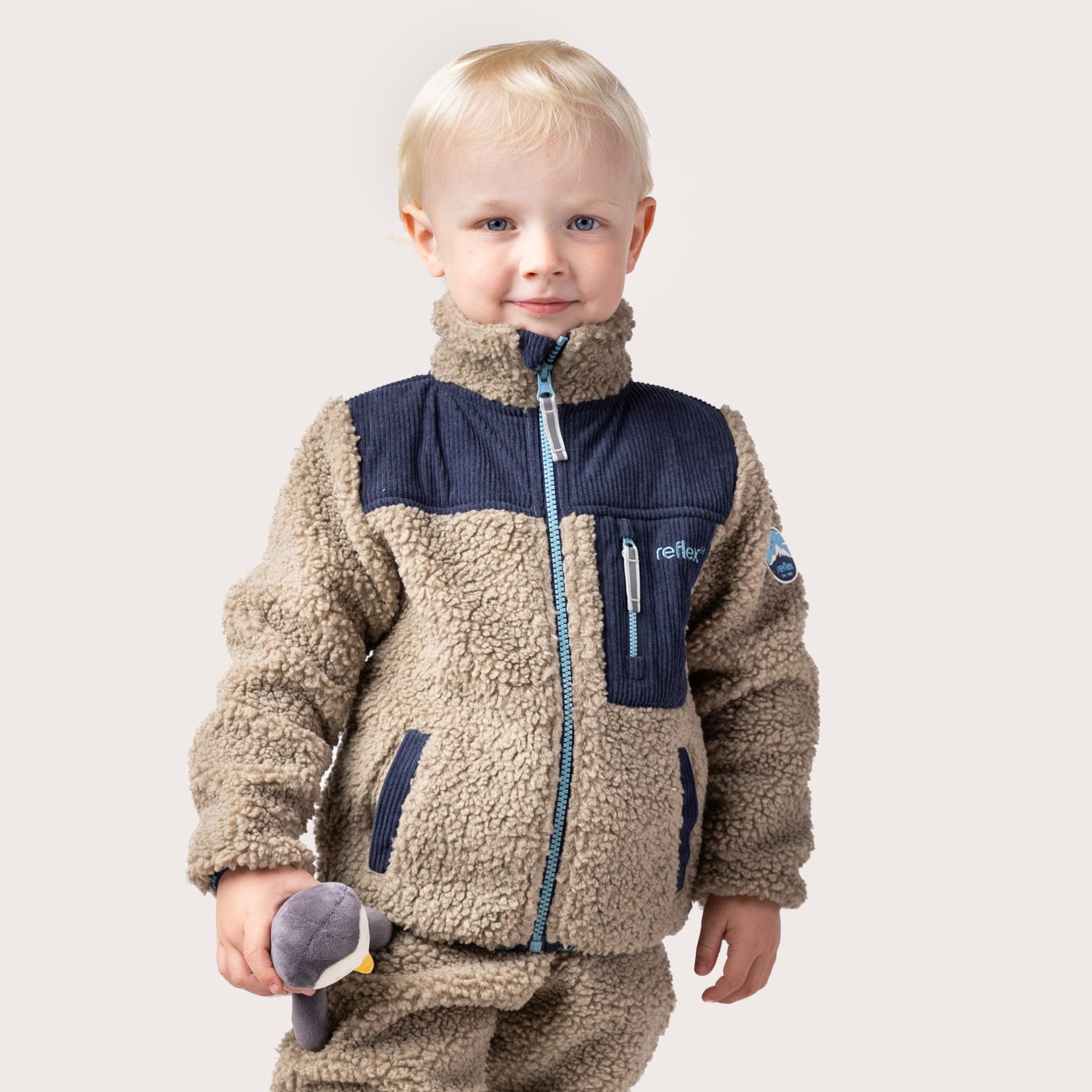 Breim jakke Grå - 11047858-greyclay-98-104 cm - 1