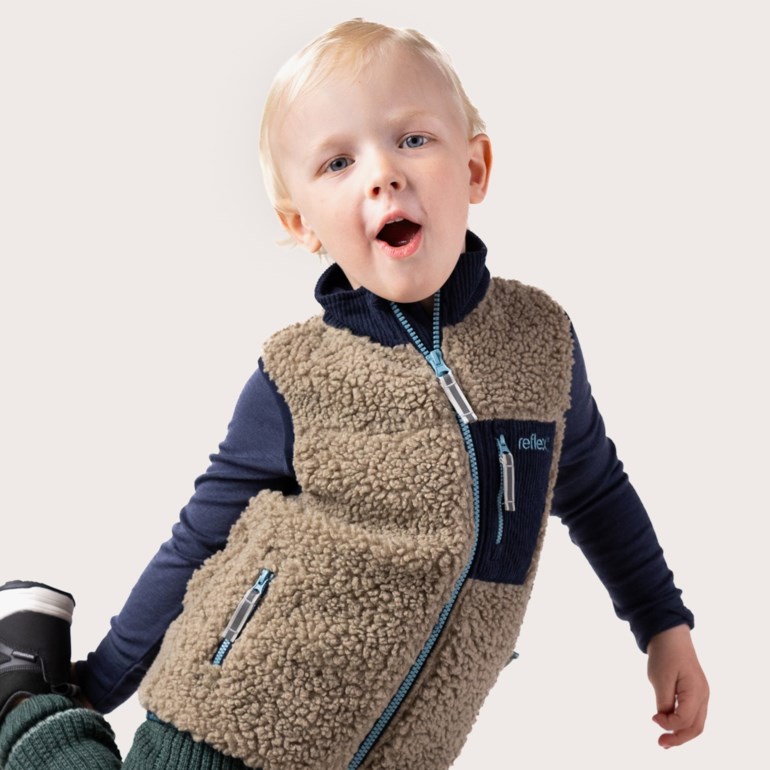 Breim vest Grå - 11047860-greyclay-110-116 cm - 1