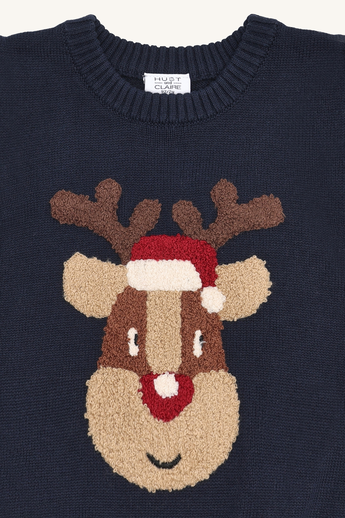 Hust & Claire Princo  Reindeer vest, morenavy