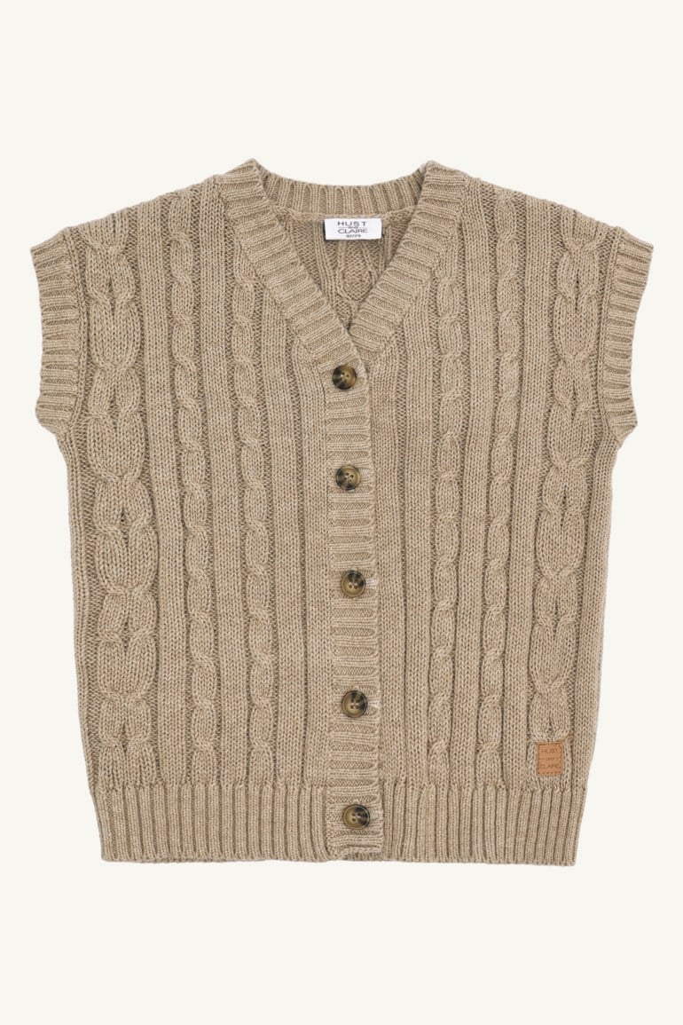 Hust & Claire Princo vest Brun - 11047886-Biscuit-98 cm - 1