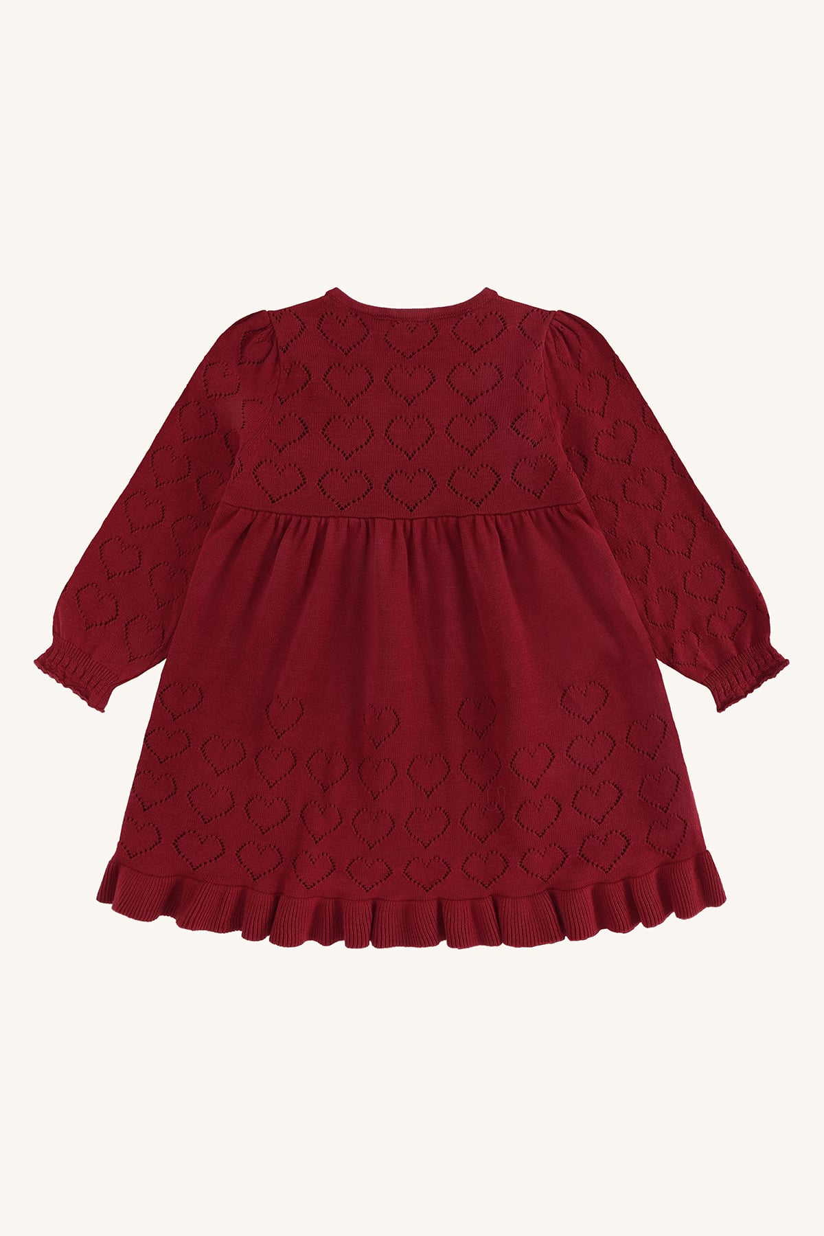 Hust & Claire Karina Pointelle kjole, teaberry