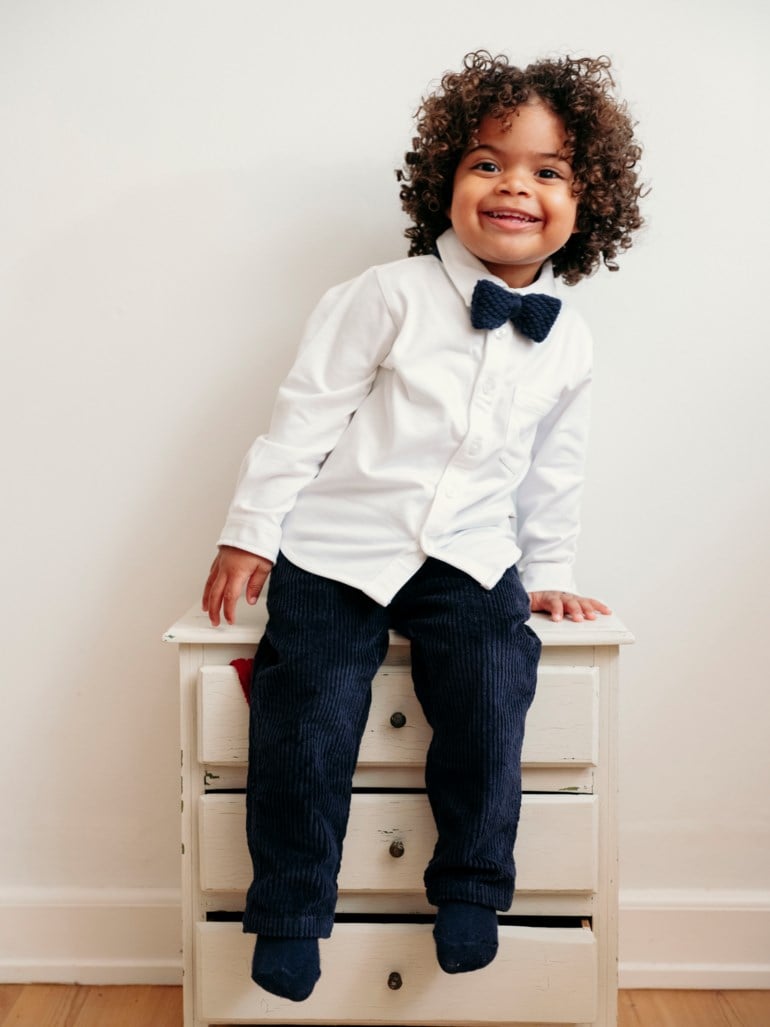 Hust & Claire Ravn skjorte Solid Hvit - 11047893-White-98 cm - 1