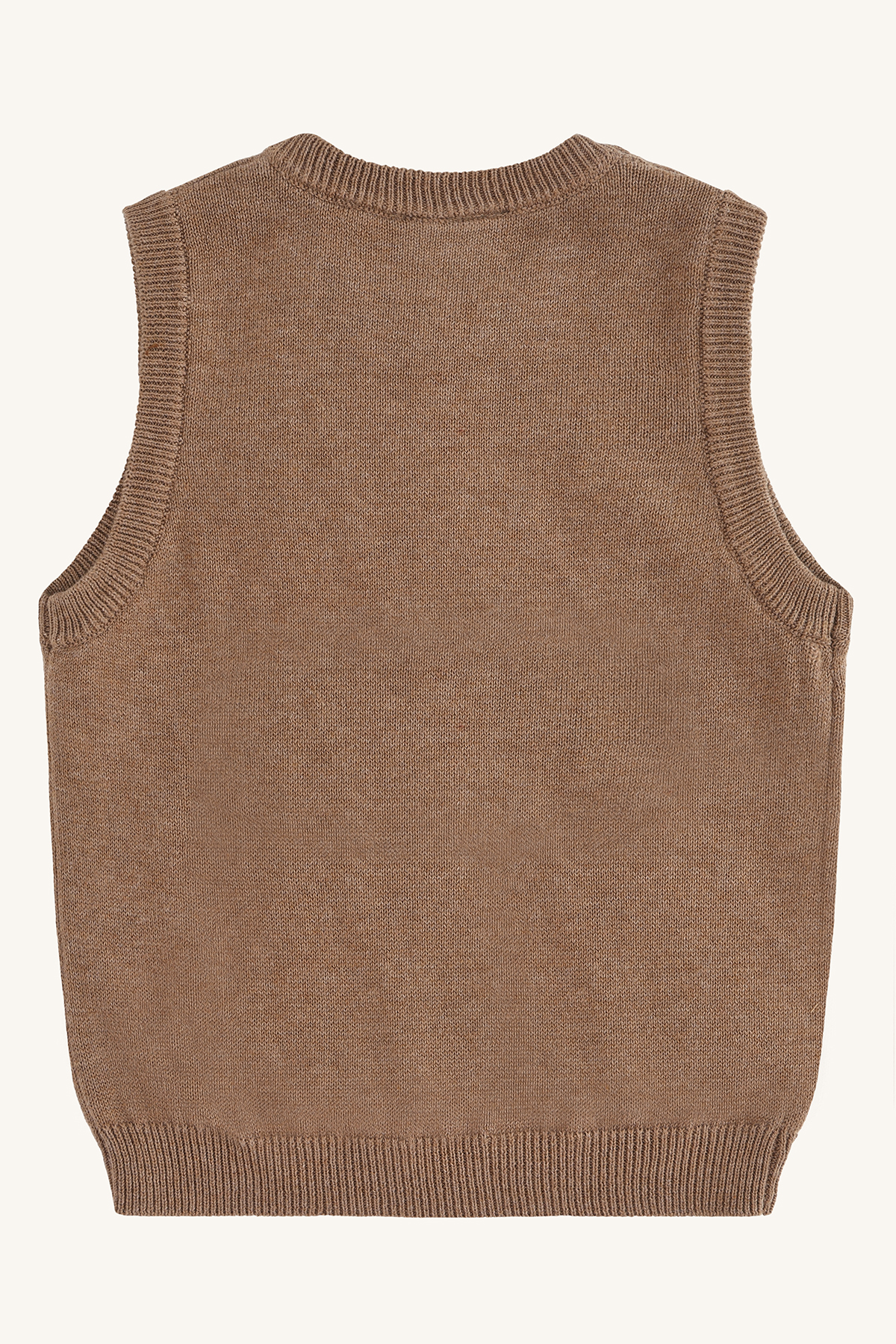 Hust & Claire Perry Deer vest, coffeemelange