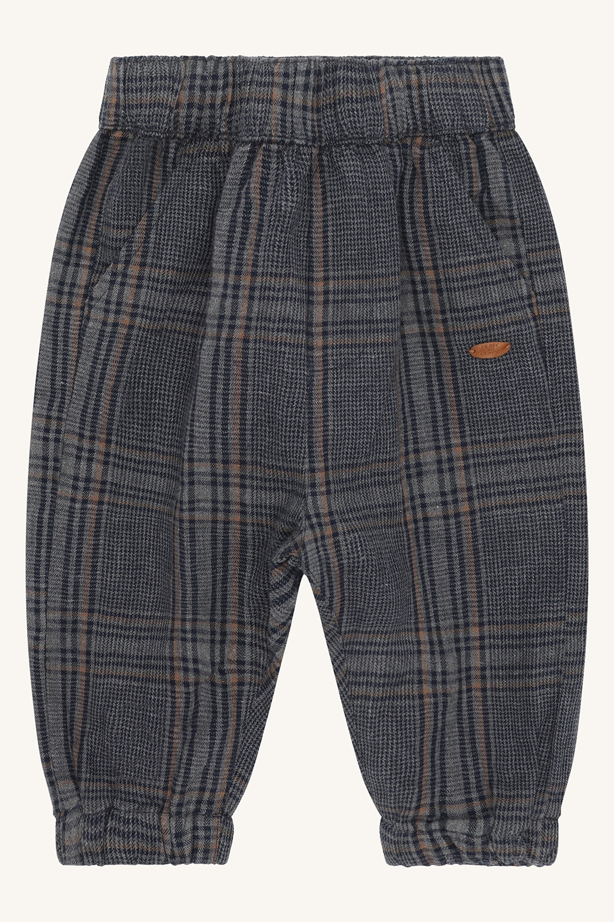 Hust & Claire Tue Check bukse Grå - 11047897-Grey Blend-62 cm - 1