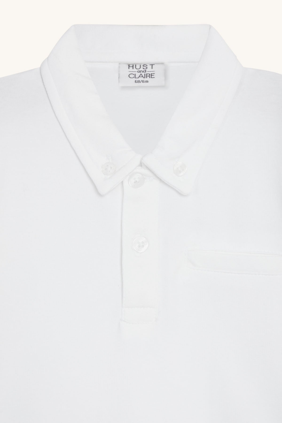 Hust & Claire Basil skjorte Solid, white