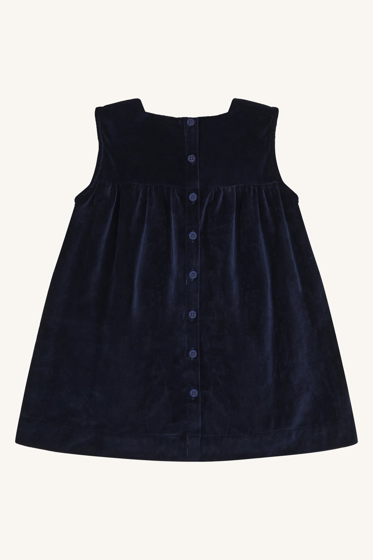Hust & Claire Karoline Molskin kjole, morenavy