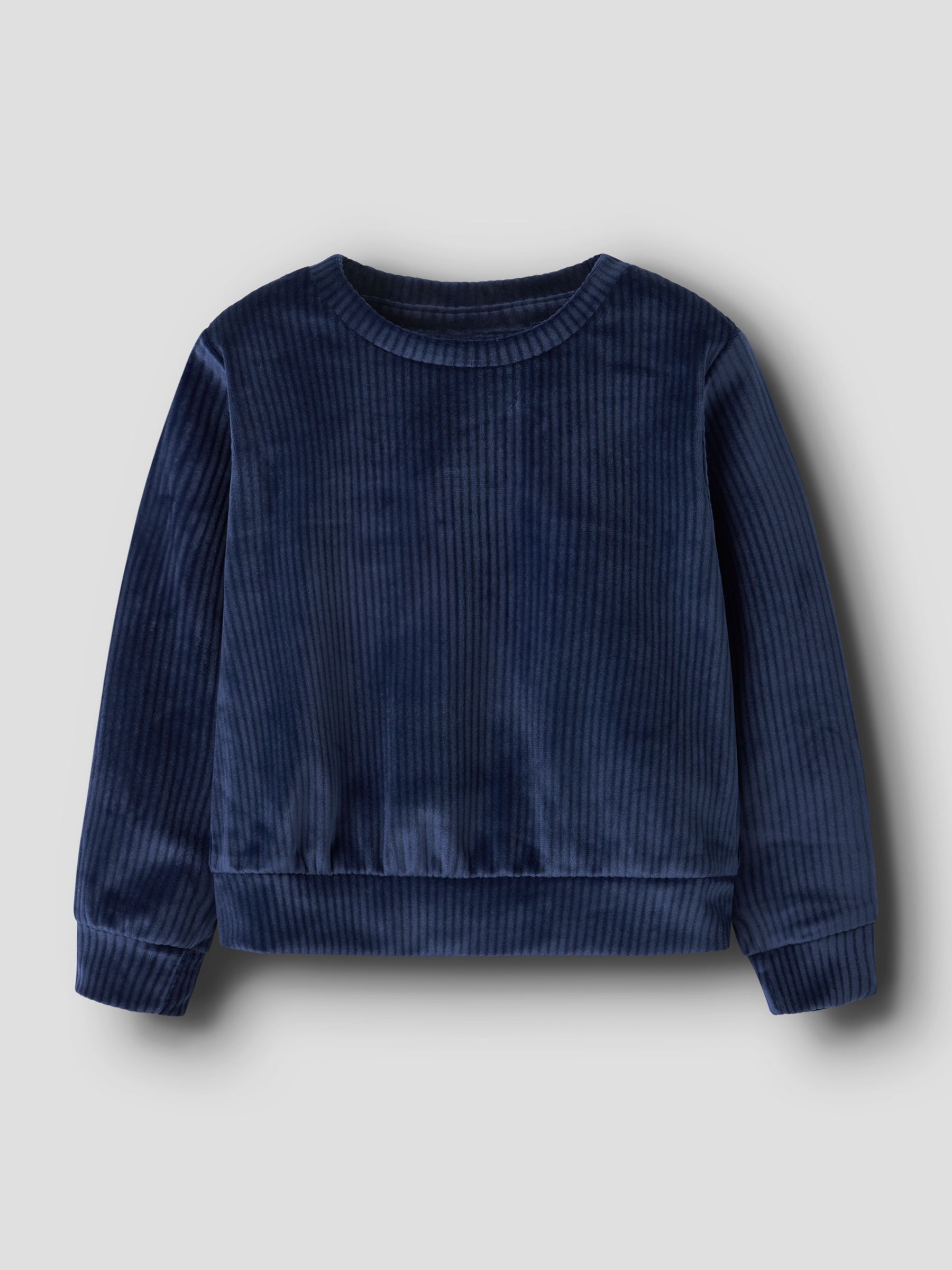 Name It Veloa velour genser Blå - 11047918-NavyBlazer-92 cm - 1