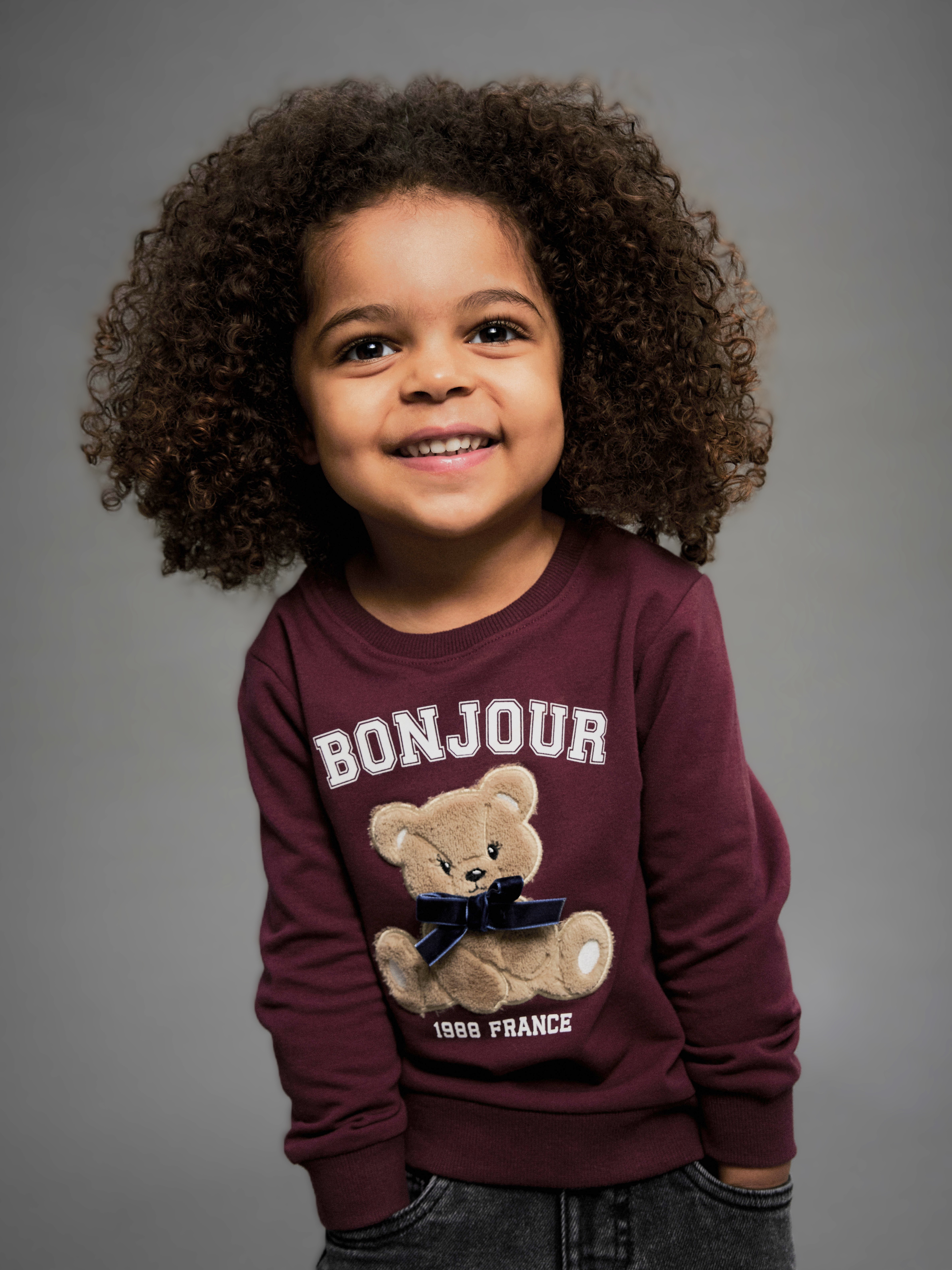 Name It Rear genser Lilla - 11047934-burgundy-92 cm - 1