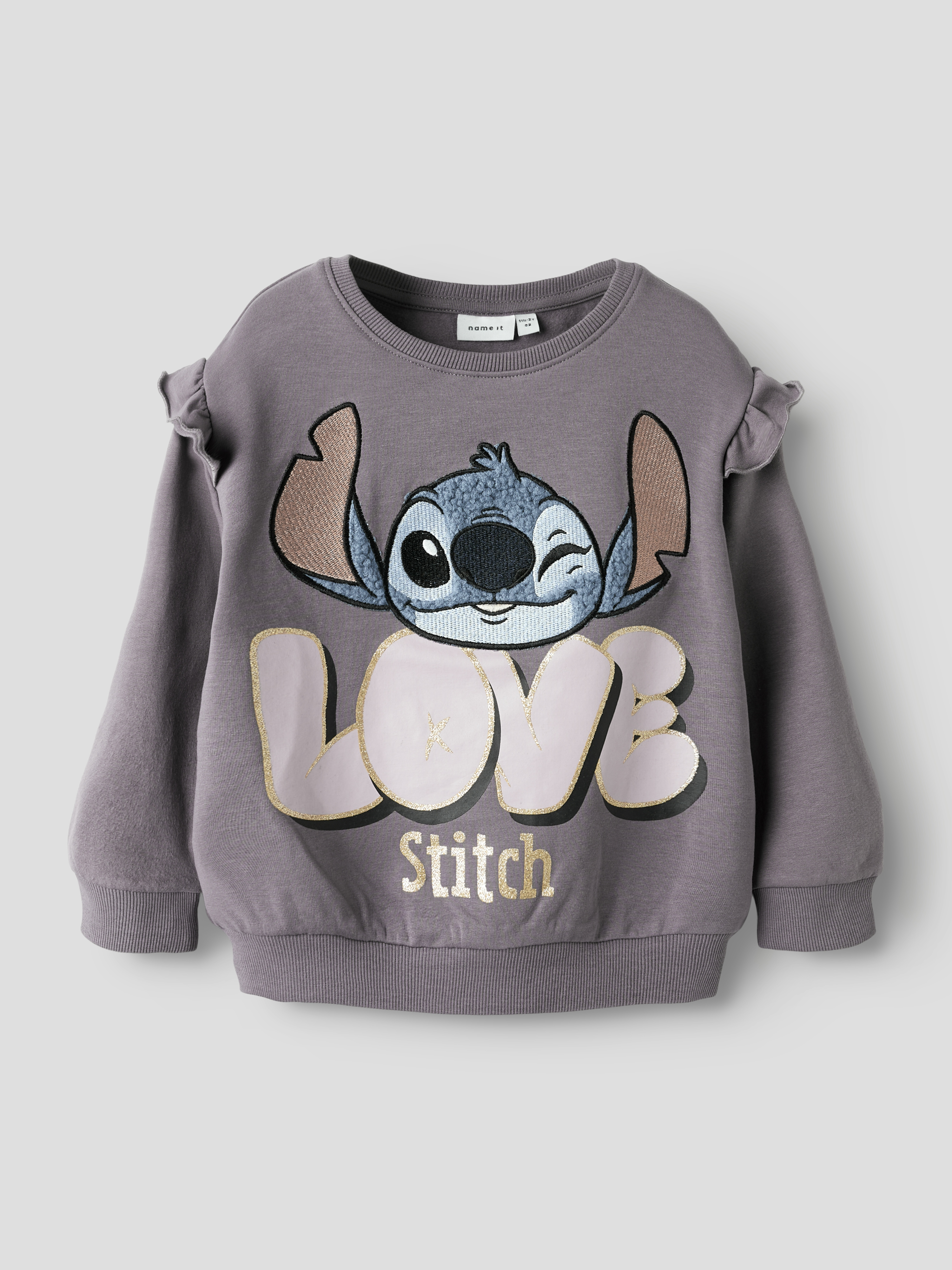 Name It Ola Stitch genser Lilla - 11047944-Moonscape-92 cm - 1