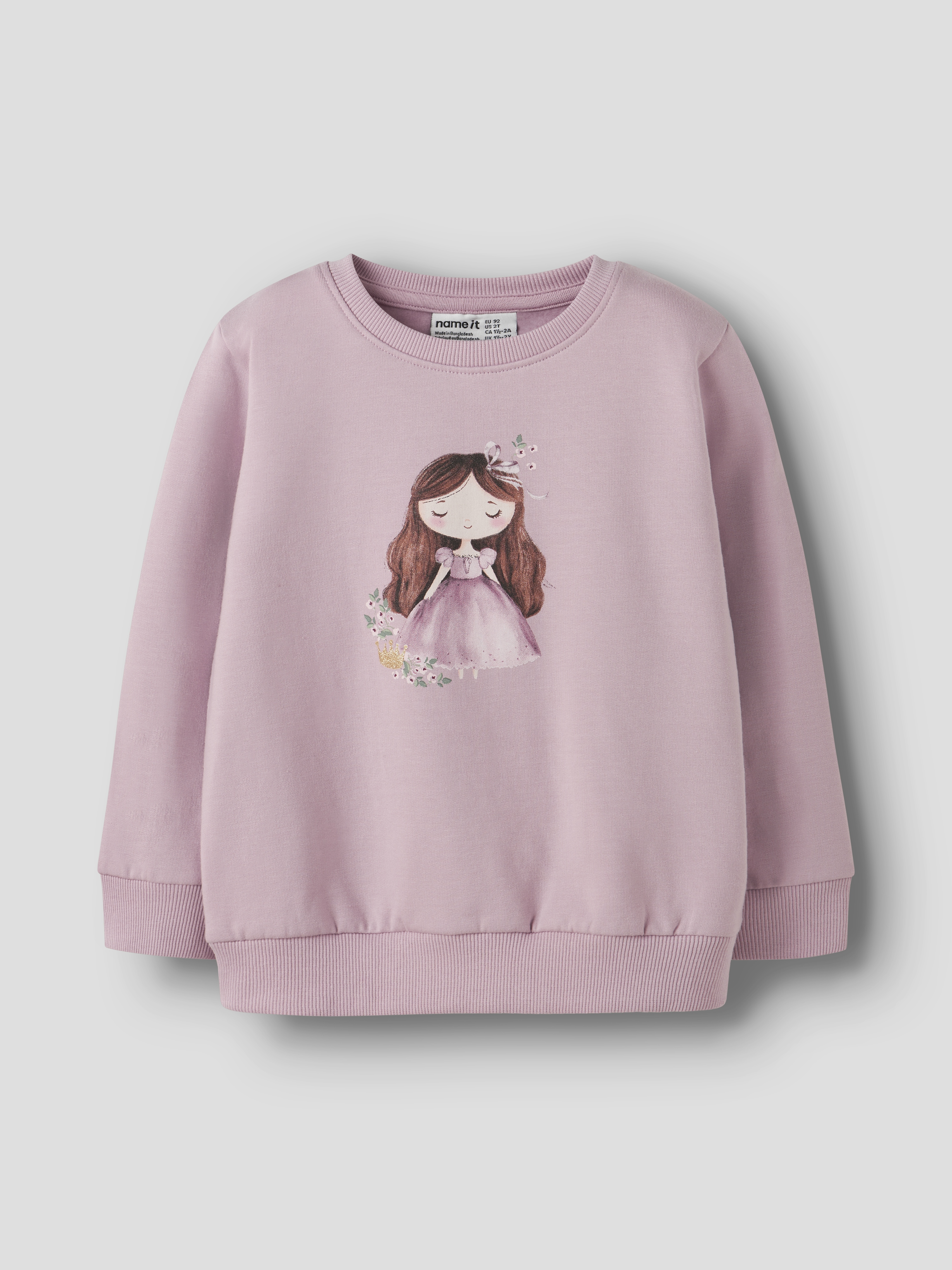 Name It Ronesse genser Lilla - 11047954-Keepsake L-92 cm - 1