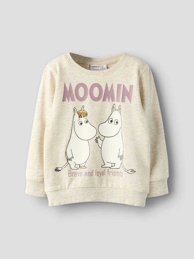 Name It Sloli Moomin genser Hvit - 11047958-PeyoteMela-92 cm - 1