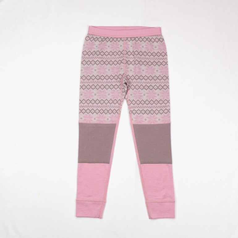 Nordlys longs merinoull Rosa - 11047967-blush-86-92 cm - 1