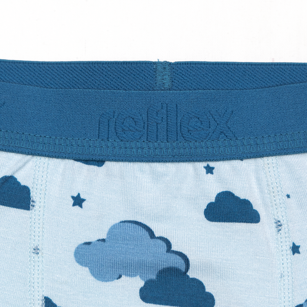 Linne 2pk boxer, bluesea