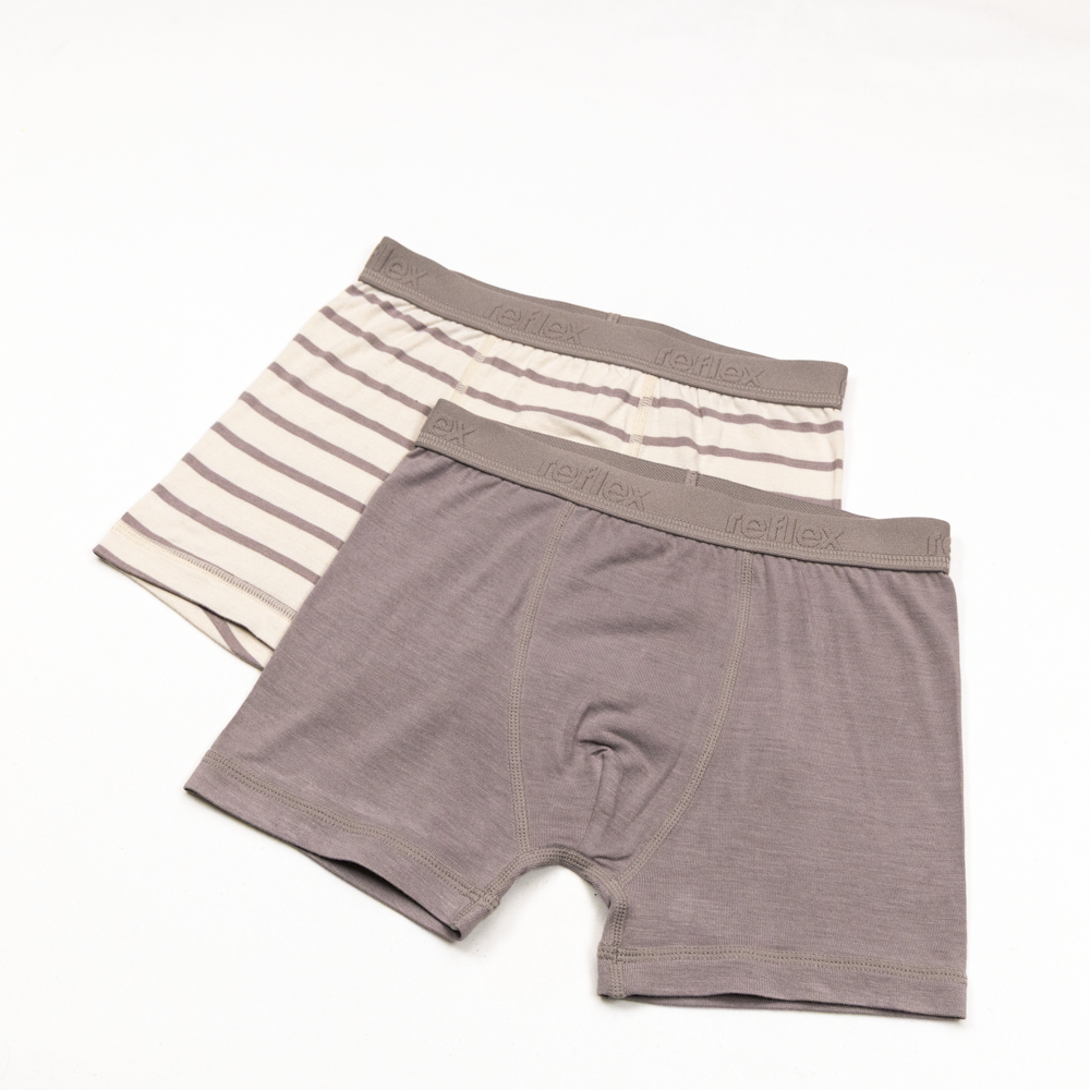 Linne 2pk boxer, lightbeig