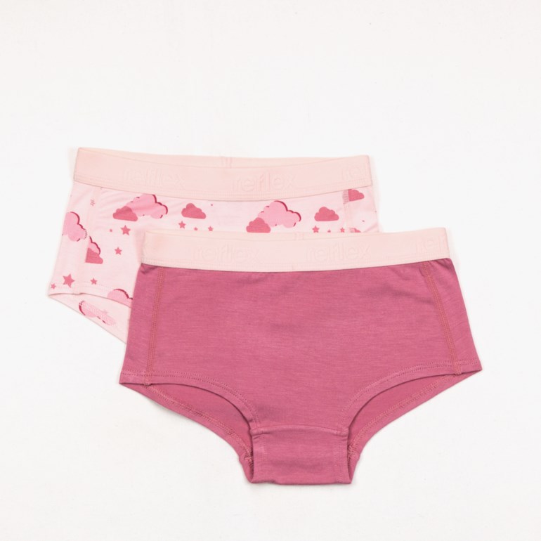 Linne 2pk hipster Rosa - 11048019-PinkCloud-86-92 cm - 1