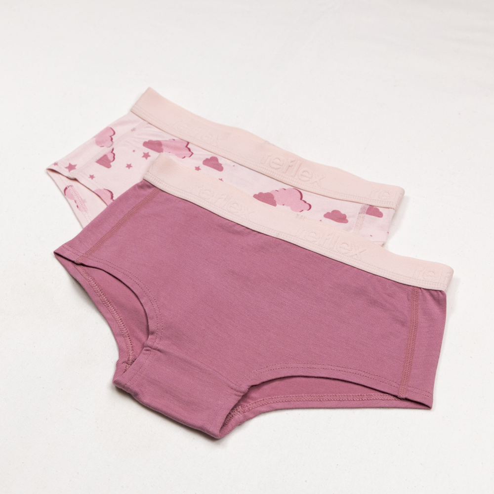 Linne 2pk hipster, pinkcloud