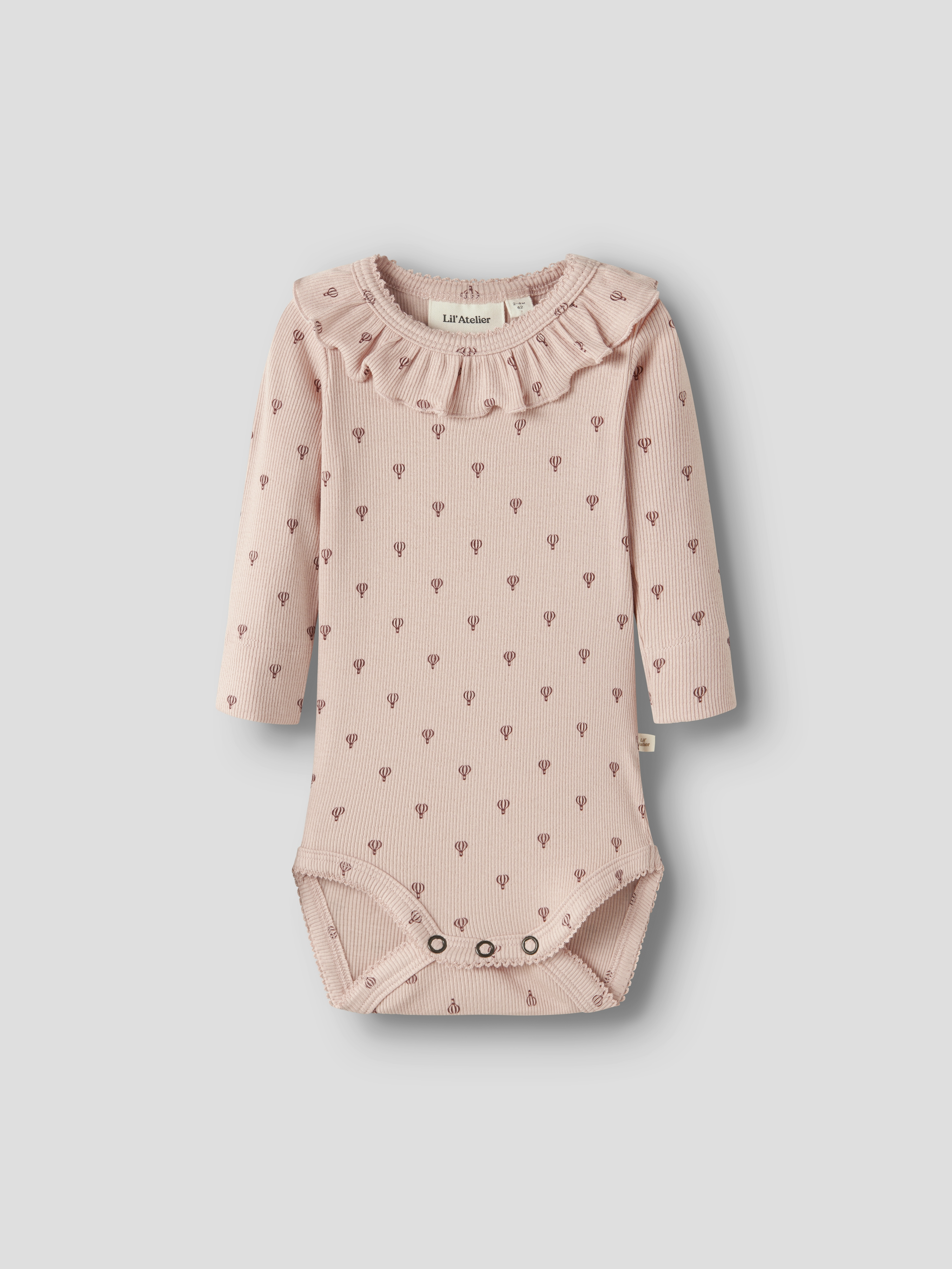 Lil Atelier Gago Kis body Rosa - 11048021-Cameo Rose-56 cm - 1