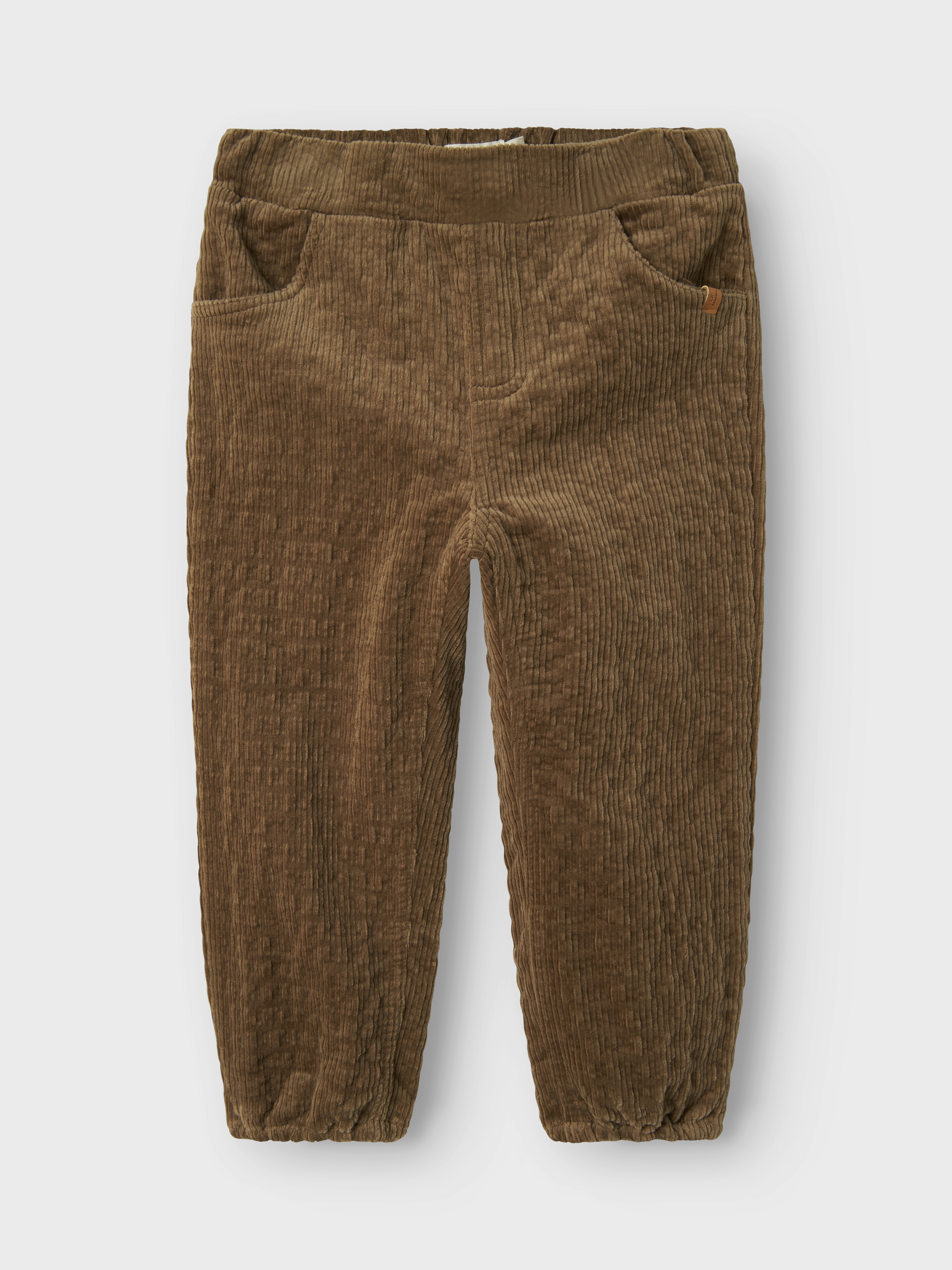Lil Atelier Osmund cordbukse, sepiatint