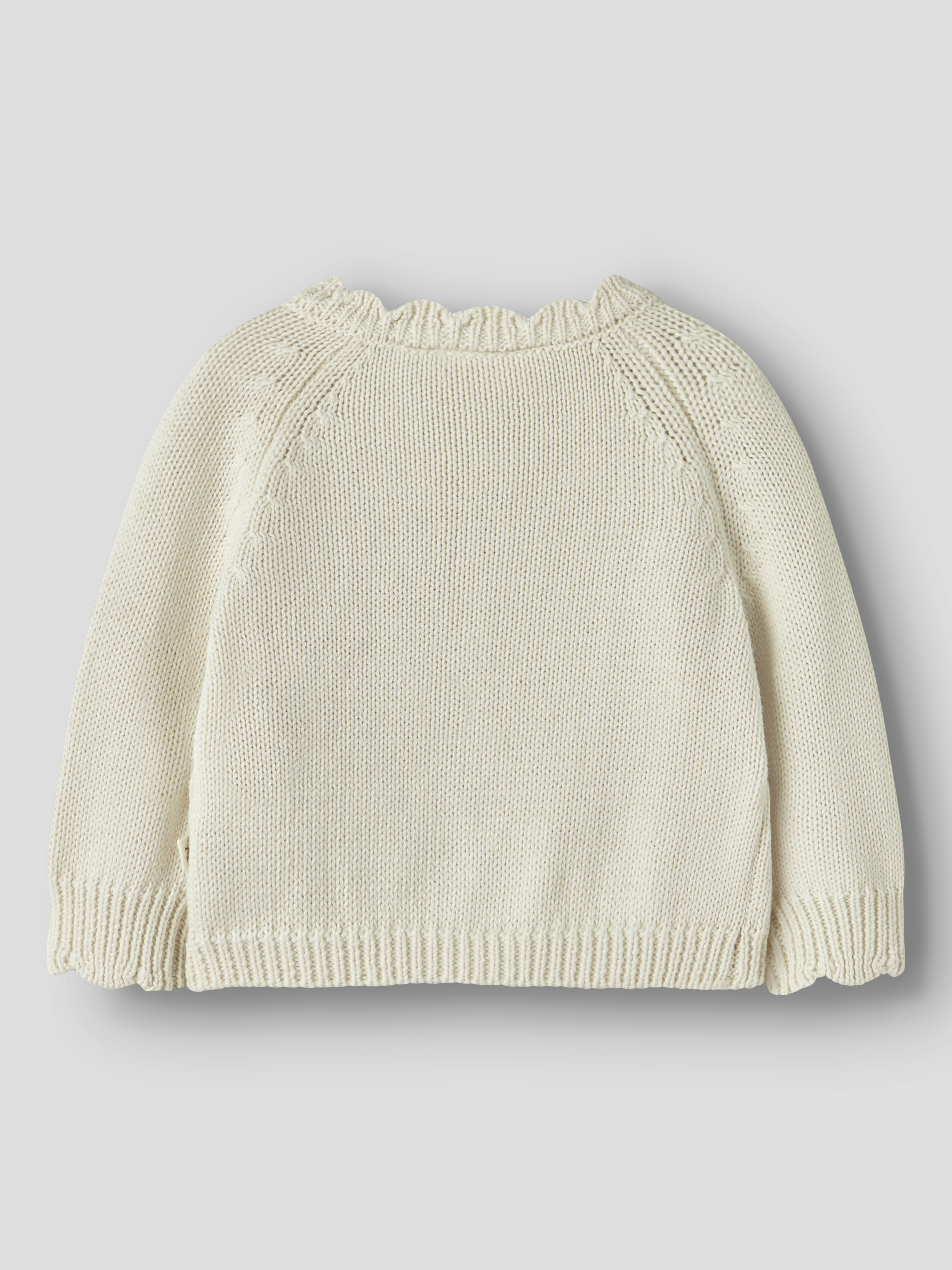 Lil Atelier Ramla strikket cardigan - baby, turtledove