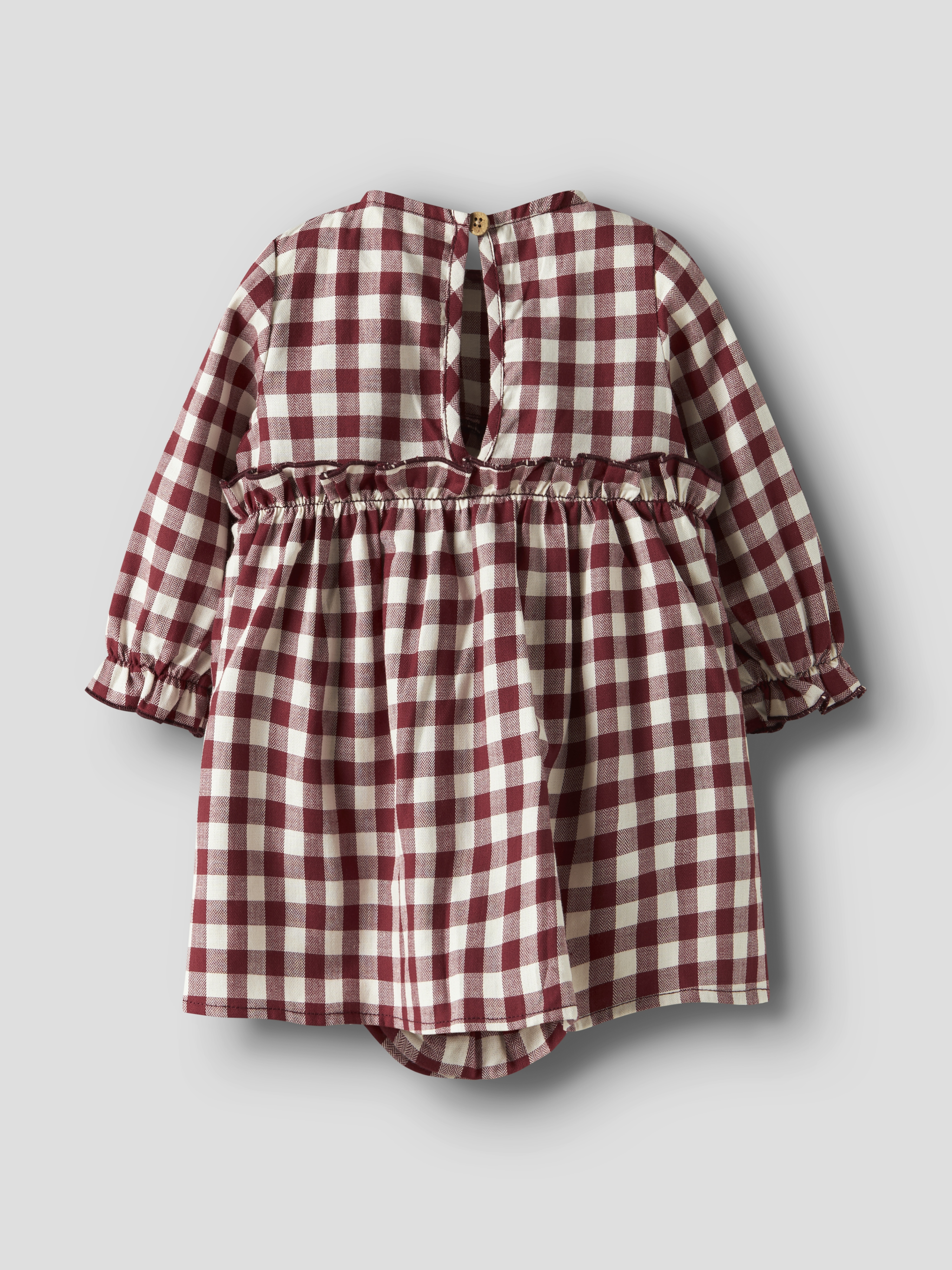 Lil Atelier Rio kjole - baby, reddahlia