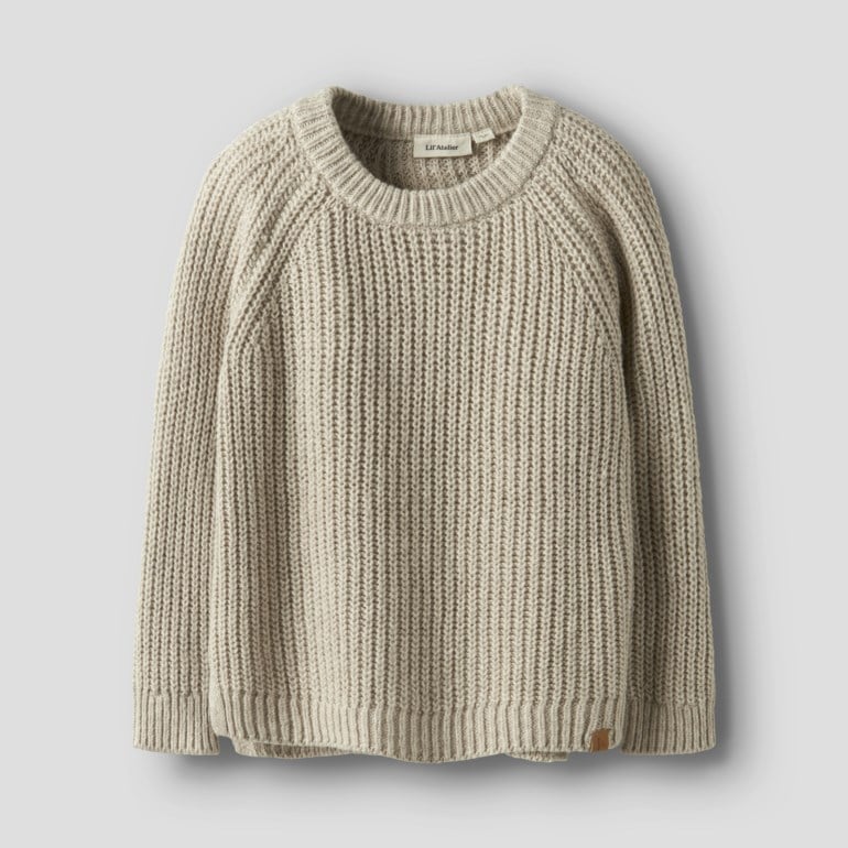 Rumba strikket genser Beige - 11048178-OxfordTan-92 cm - 1