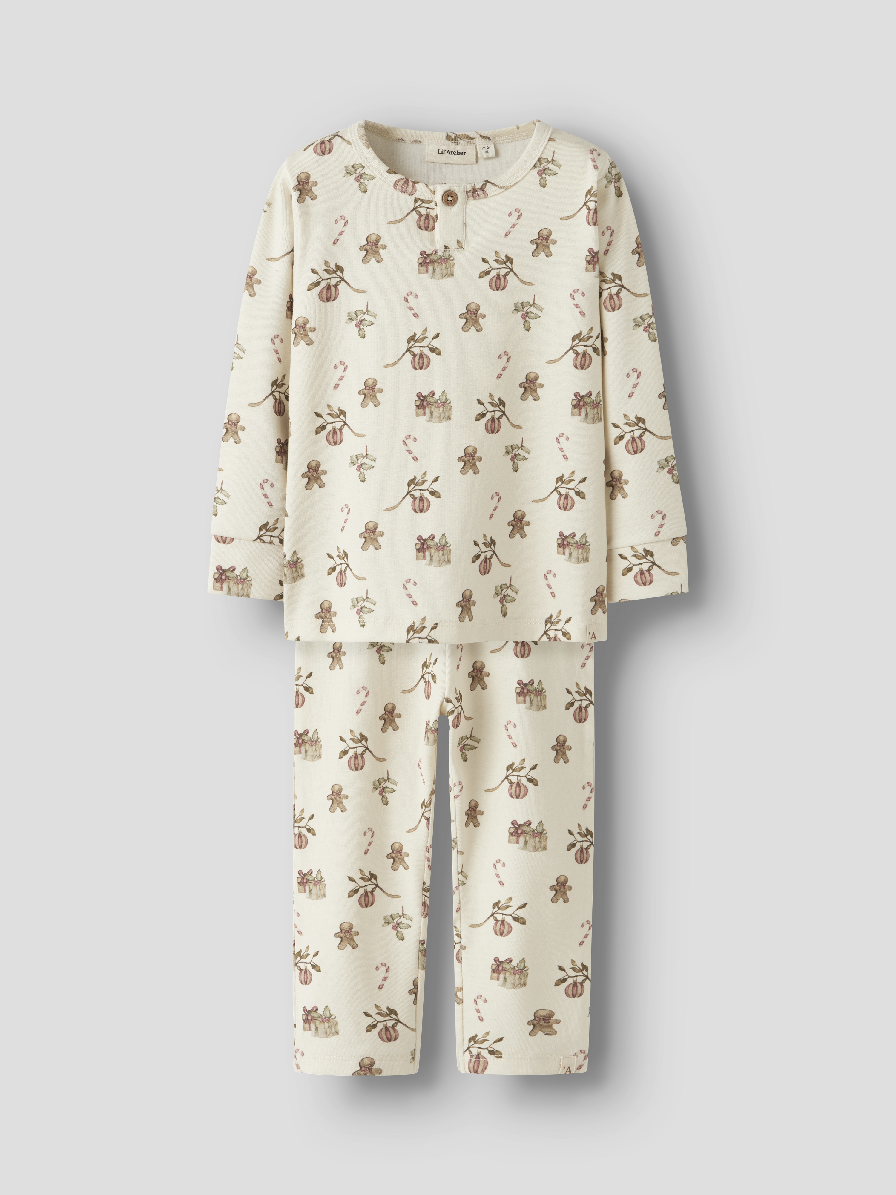 Layo pyjamas sett, turtledove