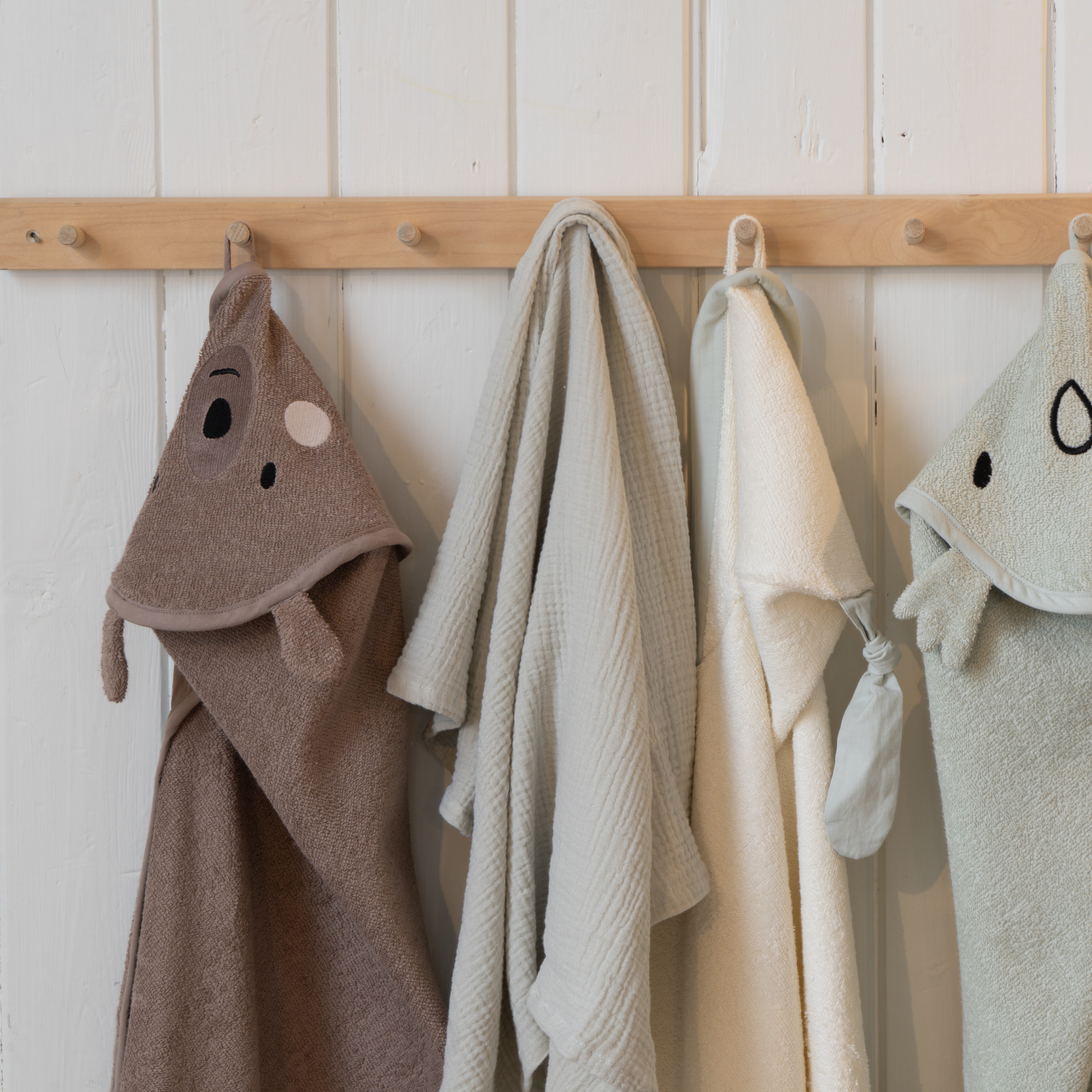 Hettehåndkle, brown