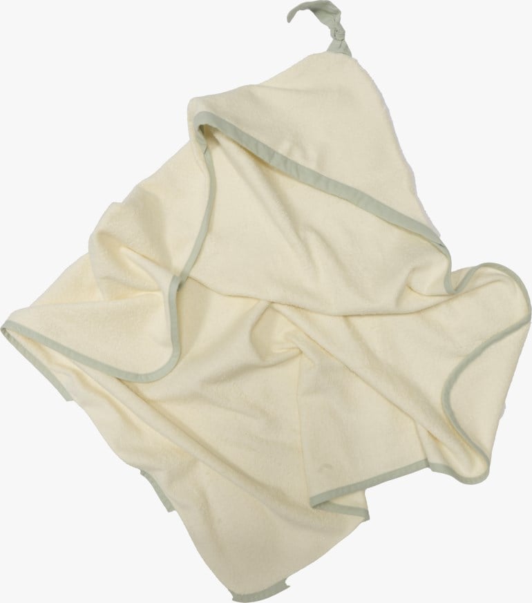 Hettehåndkle Hvit - 11048197-WhiteGreen-One Size - 1