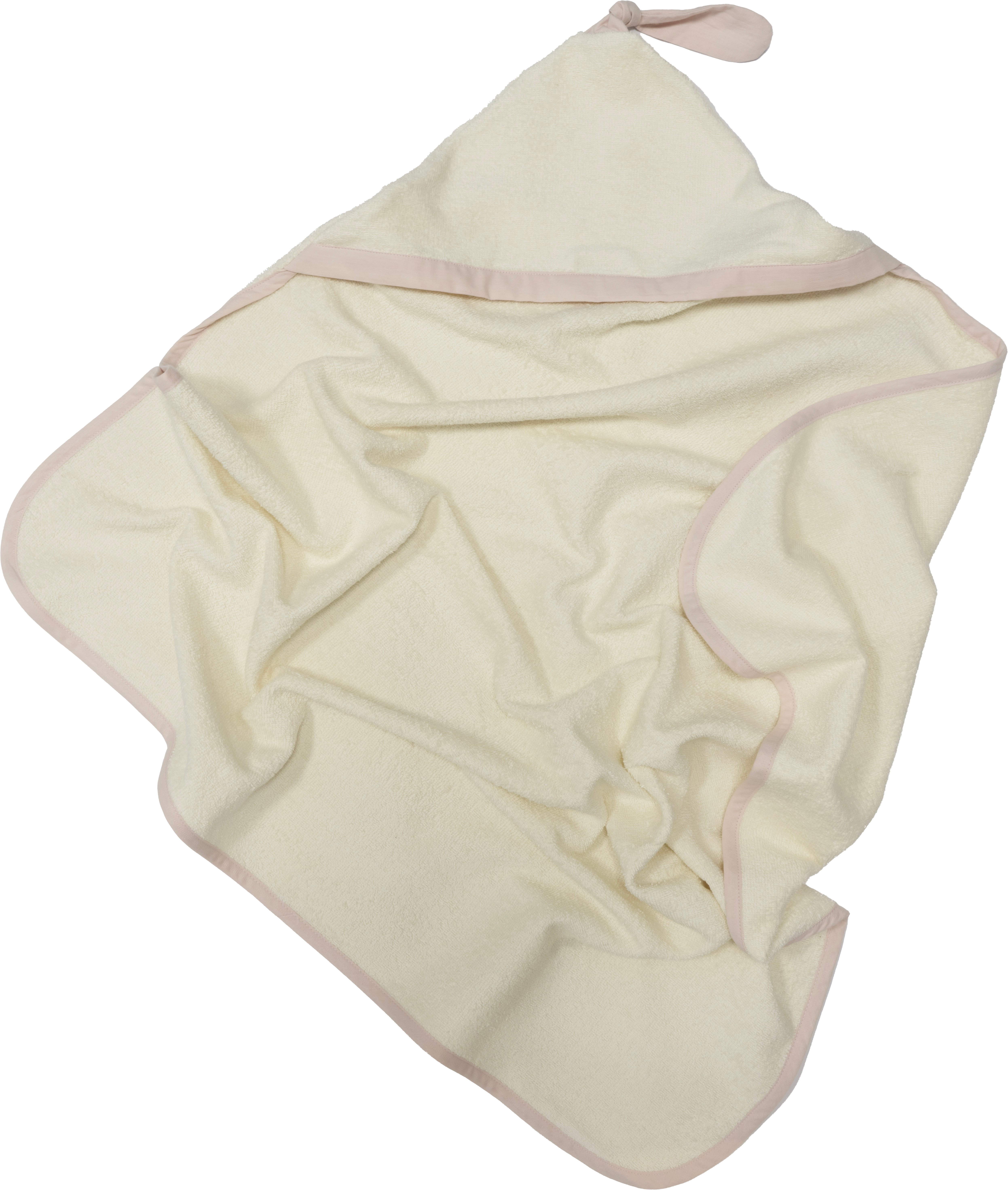 Hettehåndkle Hvit - 11048197-WhitePink-One Size - 1