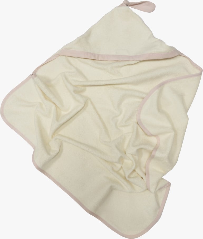 Hettehåndkle Hvit - 11048197-WhitePink-One Size - 1
