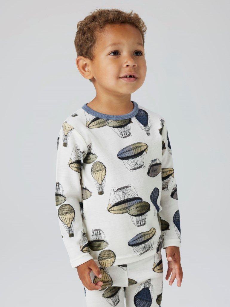 Name It Willitus ull legging Hvit - 11048265-Snow white-98 cm - 1