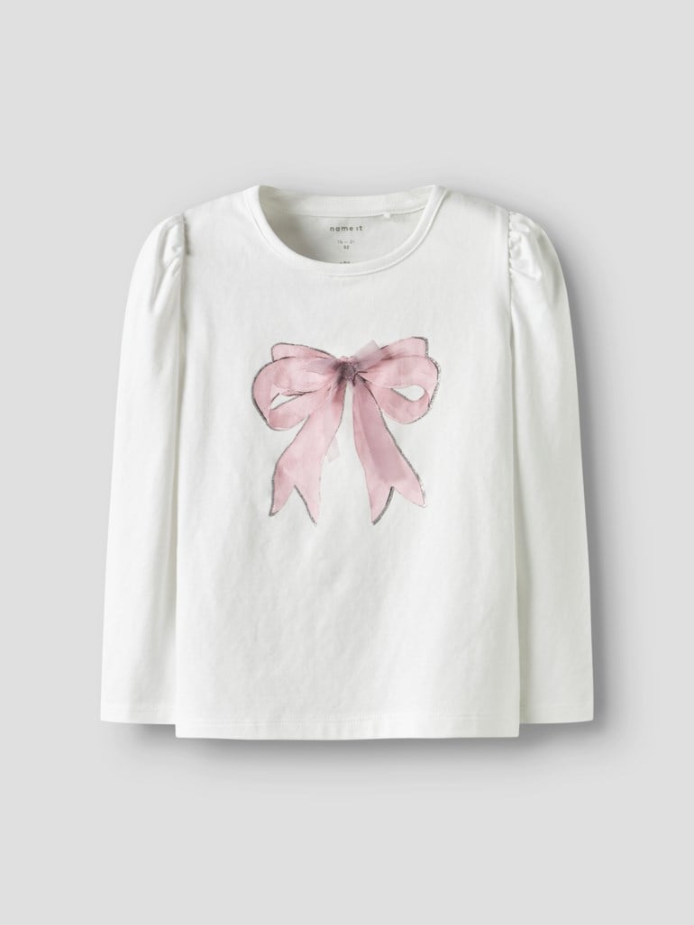 Name It Skaty genser Hvit - 11048280-BrightWhit-92 cm - 1