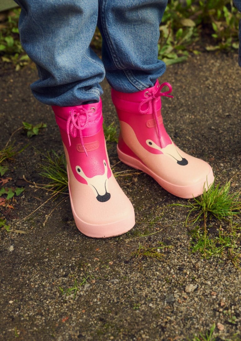 Viking Alv Barefoot Paw Print Rosa - 11048282-LightPink-20 - 1