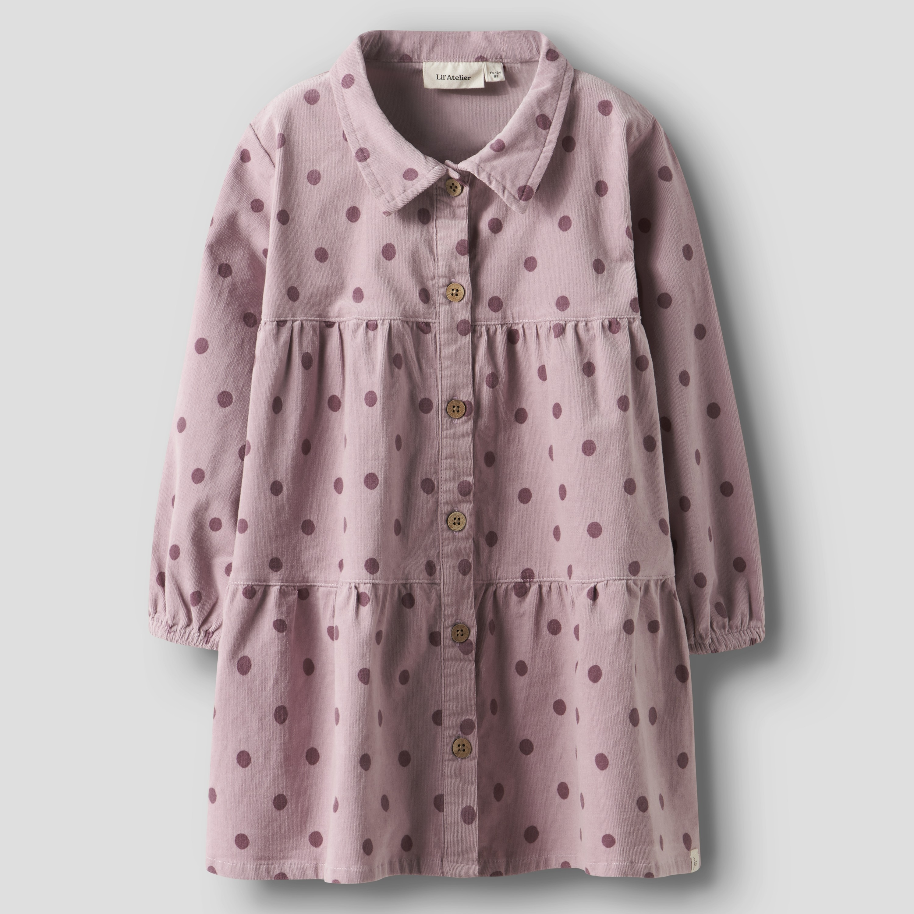 Lil Atelier Somba heldress Rosa - 11048302-violetice-92 cm - 1