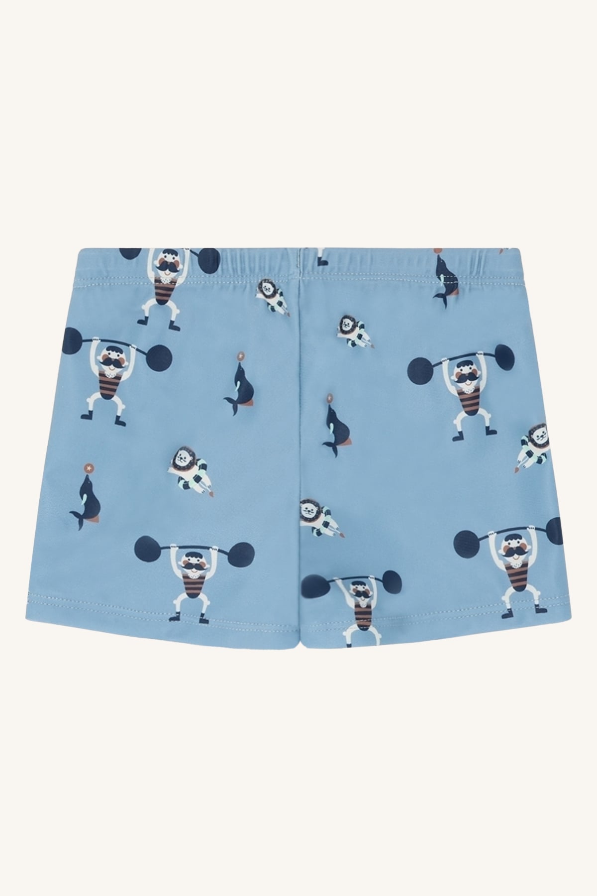 Hust & Claire Haki UV badeshorts, bluelight