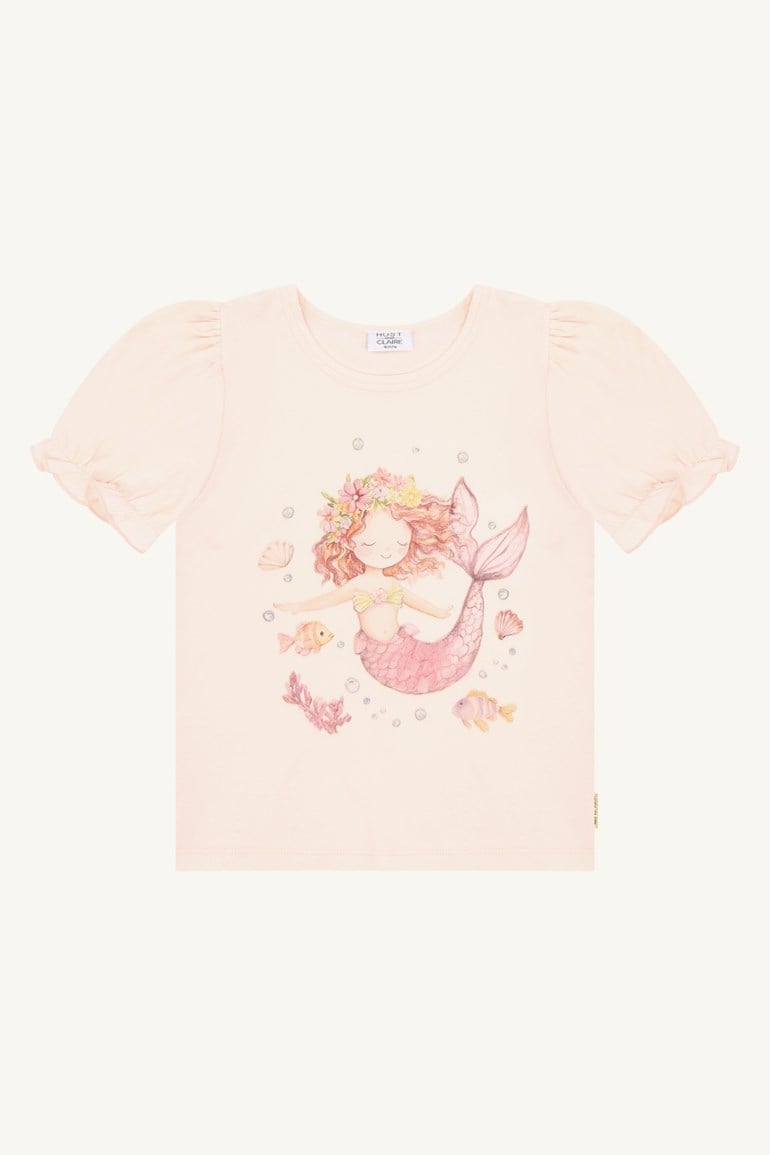 Hust & Claire Alma t-skjorte - mermaid Rosa - 11048410-Quartz-92 cm - 1