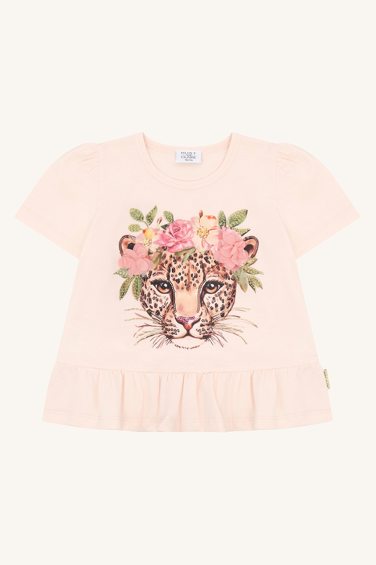 Hust & Claire Alma t-skjorte - leo Rosa - 11048411-Quartz-128 cm - 1
