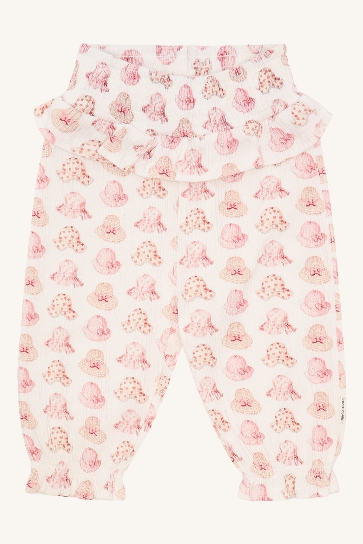 Hust & Clarie Trine bukse - hat Hvit - 11048422-Ivory-62 cm - 1