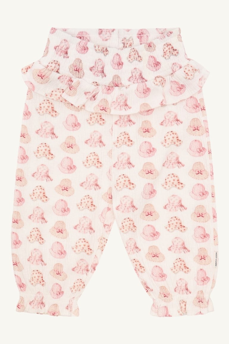 Hust & Clarie Trine bukse - hat Hvit - 11048422-Ivory-62 cm - 1