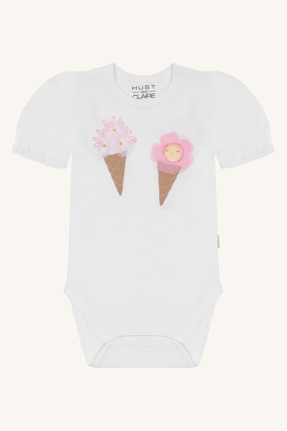 Britt body - ice cream, white