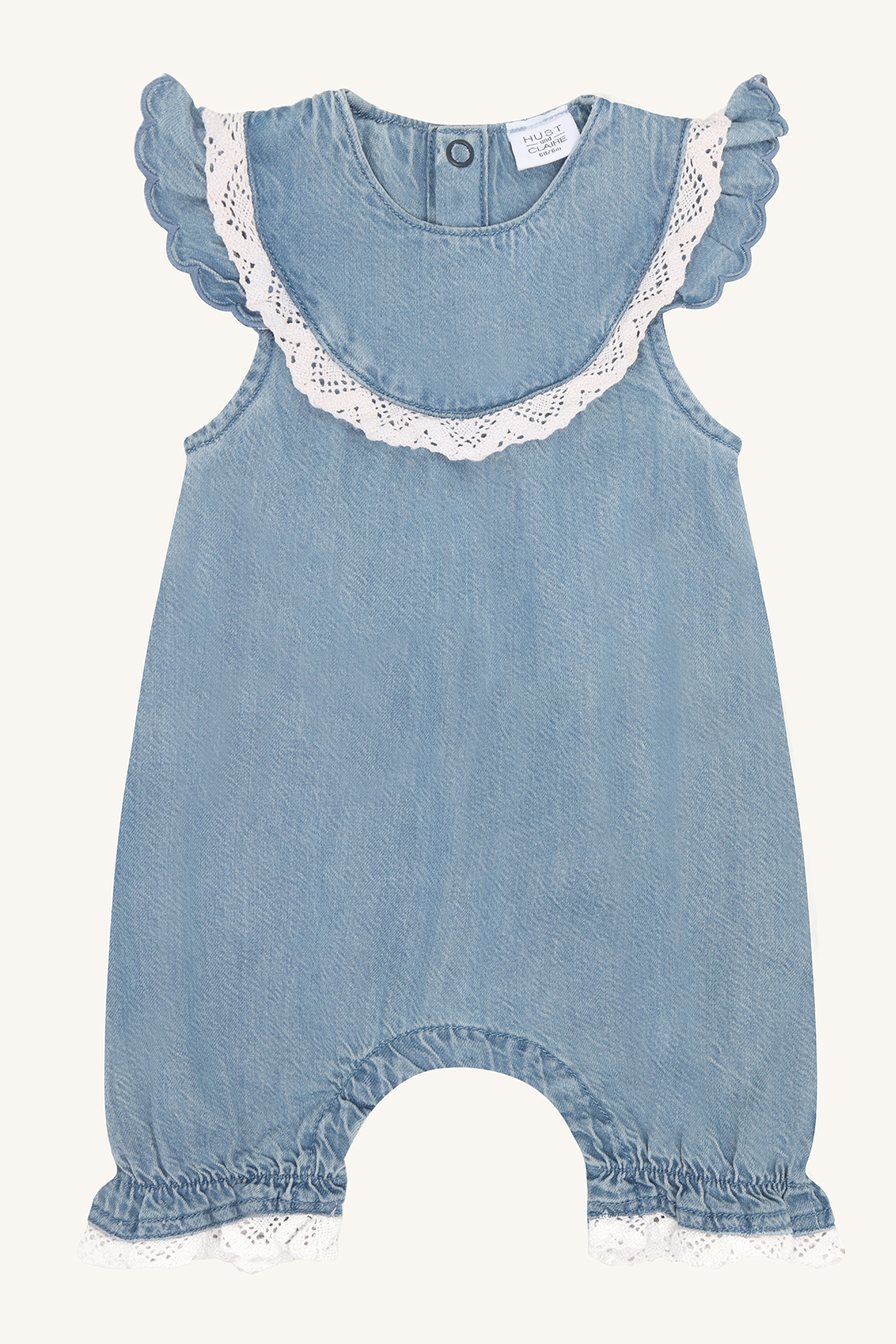 Hust & Claire Magie heldress - denim Blå - 11048426-bluedenim-62 cm - 1