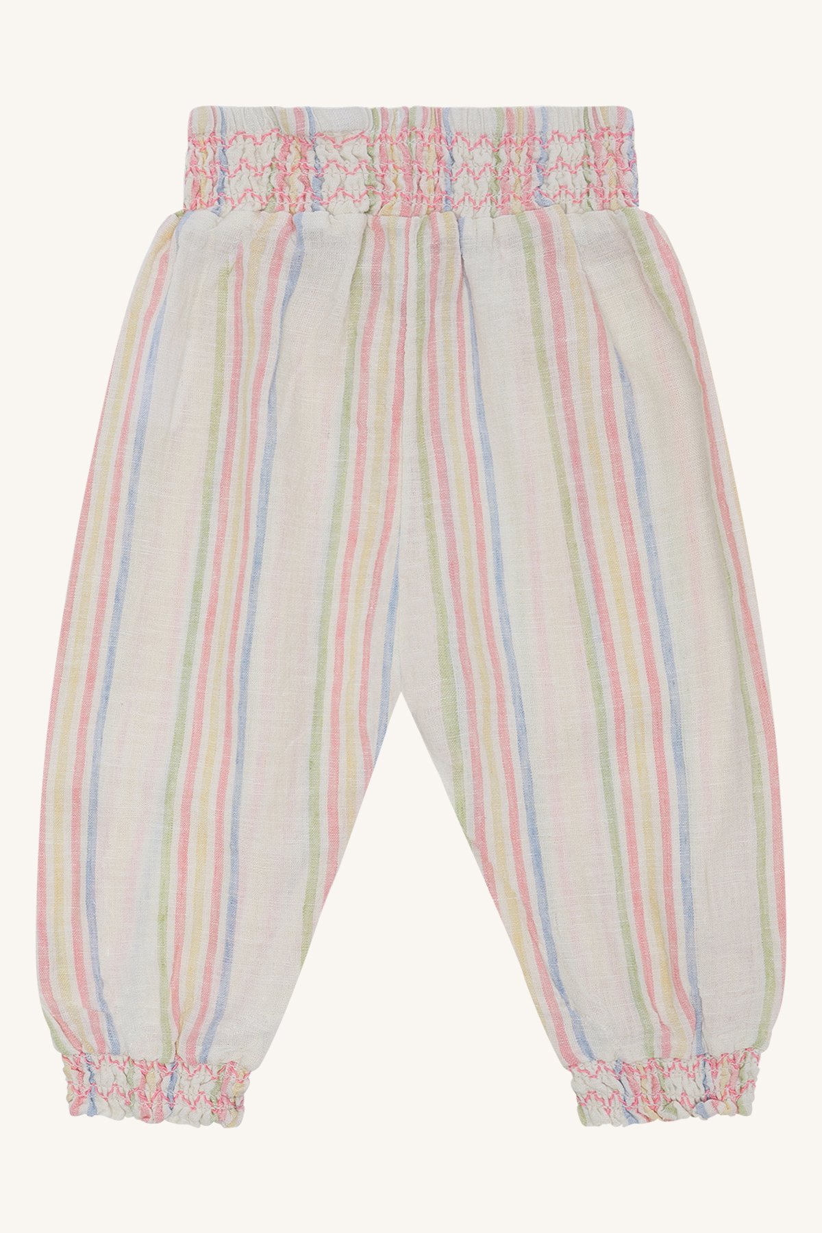 Hust & Claire Trine bukse Beige - 11048428-Whisper-62 cm - 1