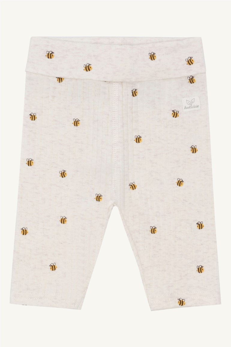 Hust & Claire Luca leggings - animal Gul - 11048430-Ocher-50 cm - 1