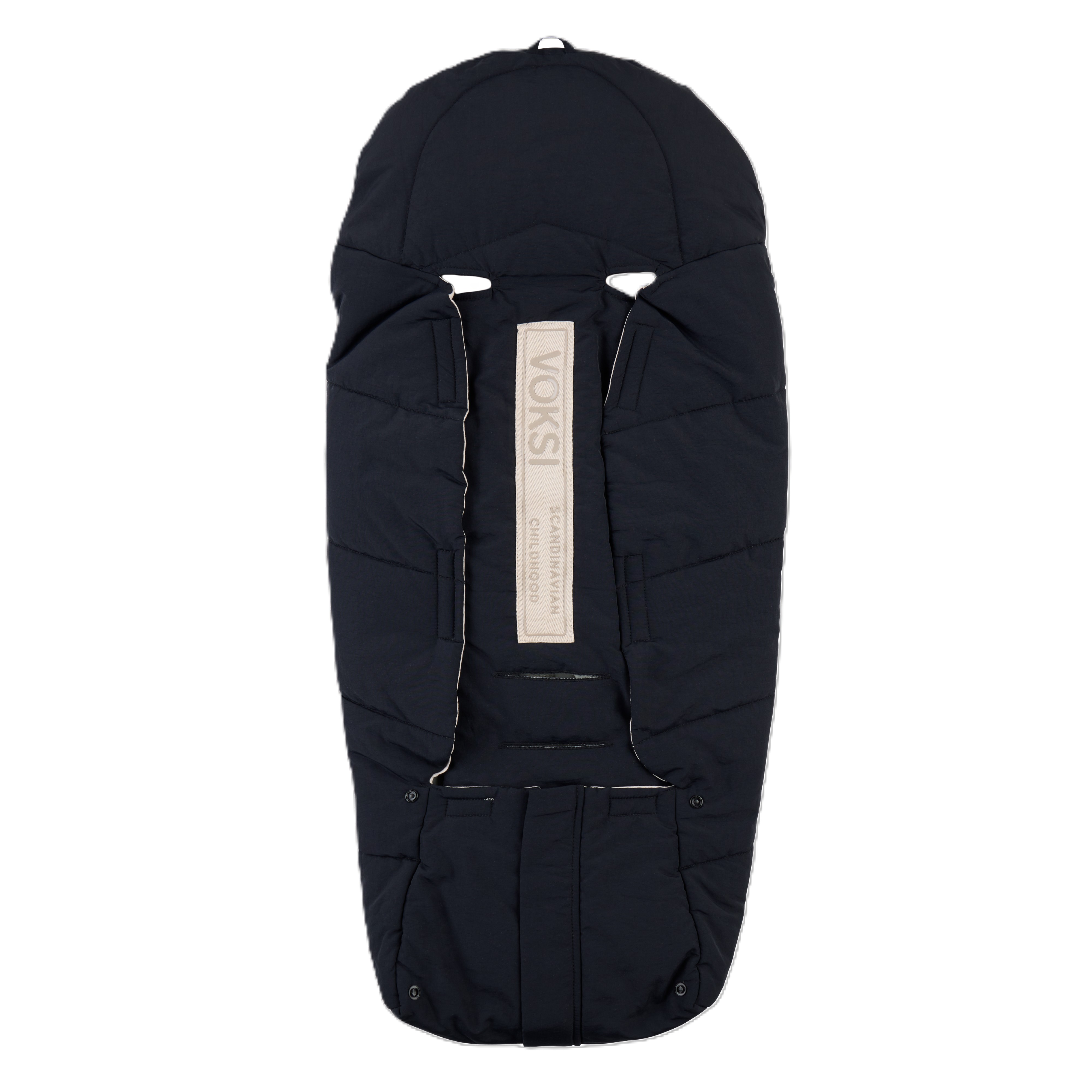 Move Light bilstolpose, black, solid