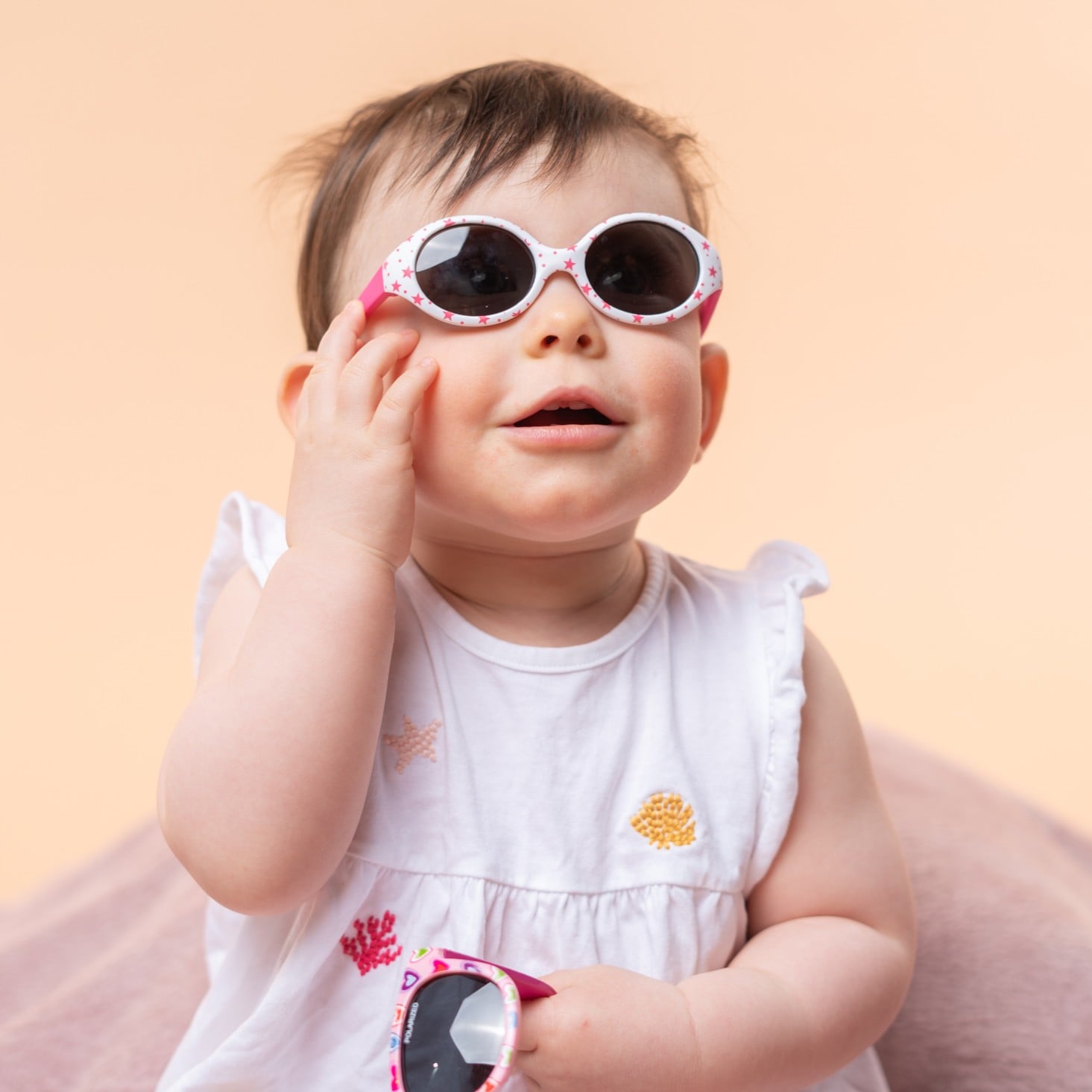 Solbriller Baby Adventure, pink